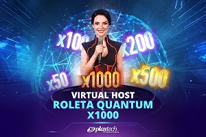Virtual Host Roleta Quantum x1000 - TURBOBET168